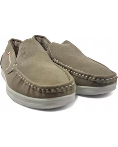 TIMBOS LOAFER 131850 KHAKI | COMFORT AND CASUAL STYLE MARRóN