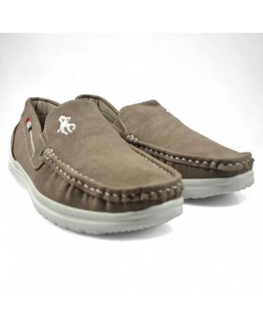 TIMBOS LOAFER 131847 KHAKI | COMFORT AND CASUAL STYLE MARRóN