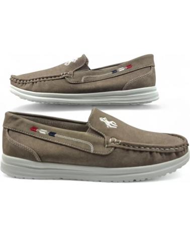 TIMBOS LOAFER 131847 KHAKI | COMFORT AND CASUAL STYLE MARRóN