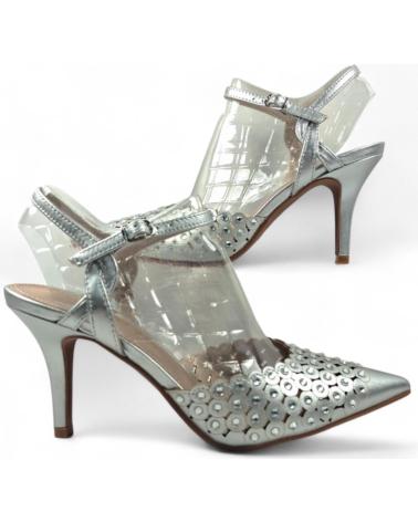 TIMBOS SANDALIA TACON FIESTA MUJER PLATA 131823 PLATEADO