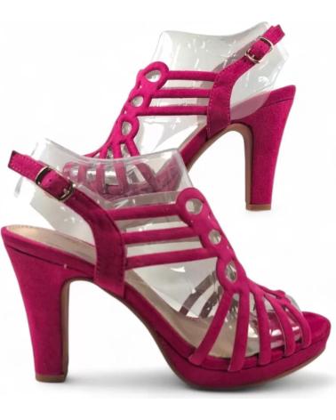 TIMBOS SANDALIA TACON FIESTA DE MUJER BUGANVILLA 131822 VARIOS COLORES