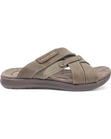 SANDALIA TIMBOS CAMEL MARRÓN MODELO 131737 MARRóN