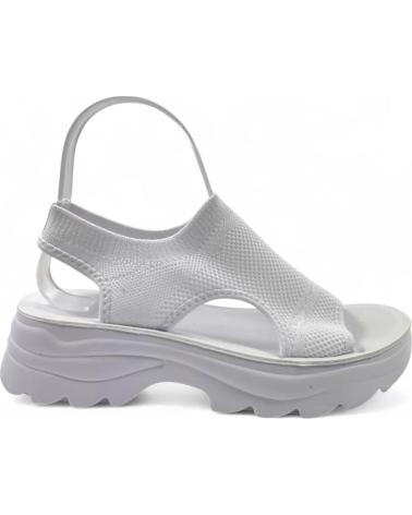 TIMBOS SANDALIA COMODA PLATAFORMA MUJER 131716 BLANCO