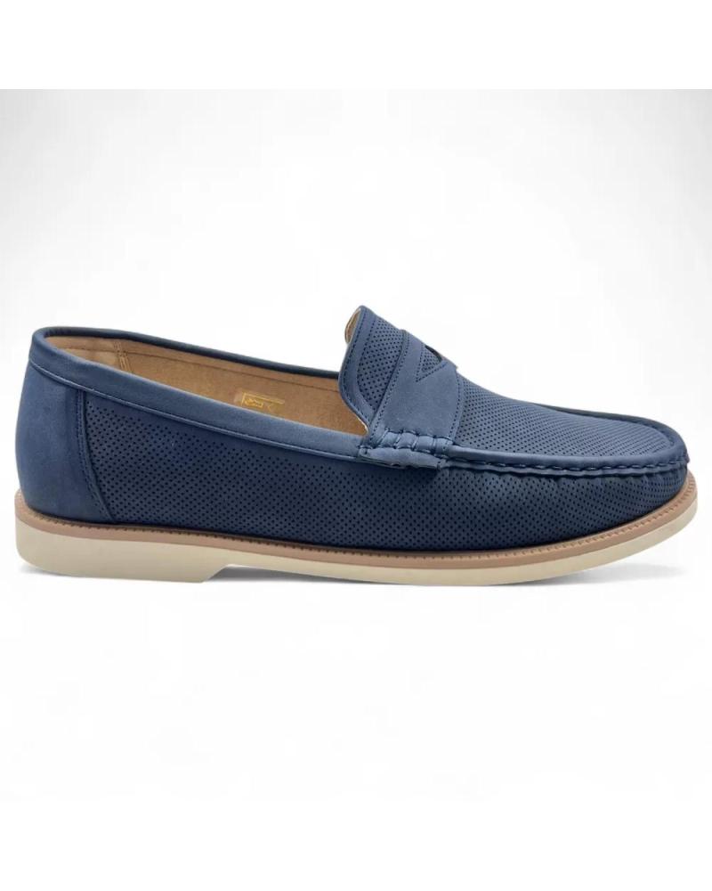 TIMBOS MOCASIN PICADO VESTIR DE HOMBRE MARINO 131698 AZUL