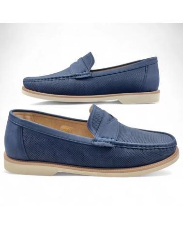 TIMBOS MOCASIN PICADO VESTIR DE HOMBRE MARINO 131698 AZUL