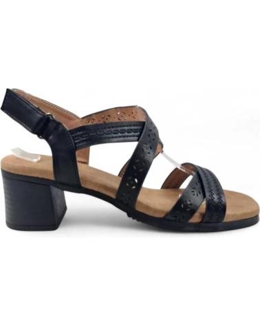 TIMBOS SANDALIA TACON VESTIR DE MUJER 131694 NEGRO