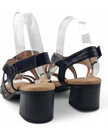 TIMBOS SANDALIA TACON VESTIR DE MUJER 131694 NEGRO