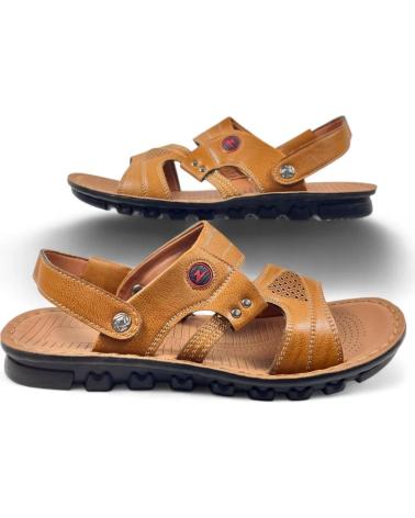 TIMBOS SANDALIA DE HOMBRE CAMEL 131689 MARRóN