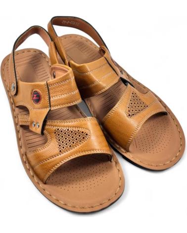 TIMBOS SANDALIA DE HOMBRE CAMEL 131689 MARRóN