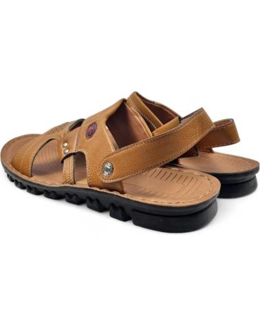 TIMBOS SANDALIA DE HOMBRE CAMEL 131689 MARRóN