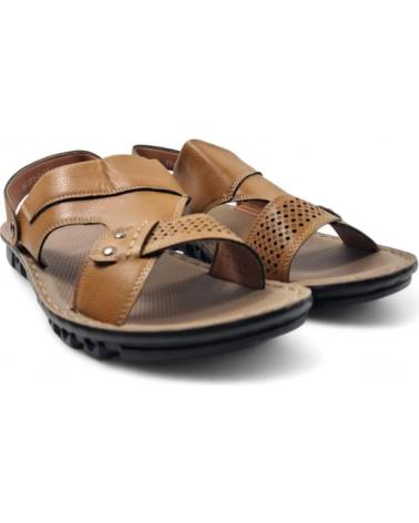 TIMBOS SANDALIA DE HOMBRE CAMEL 131688 MARRóN