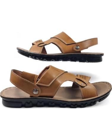 TIMBOS SANDALIA DE HOMBRE CAMEL 131688 MARRóN