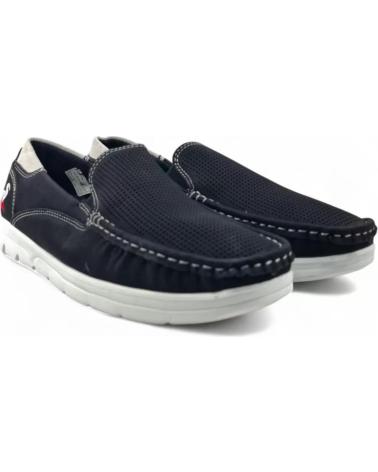 TIMBOS MOCASIN PICADO COMODO DE HOMBRE 131685 NEGRO