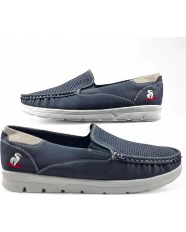 TIMBOS MOCASIN PICADO COMODO DE HOMBRE MARINO 131684 AZUL