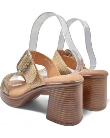 TIMBOS CLOG MIT HOLZABSATZ UND REPTIL-TEXTUR MODELL 131626 VARIOS COLORES