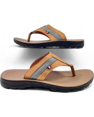 TIMBOS SANDALIA ESCLAVA DE HOMBRE CAMEL 131562 MARRóN