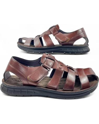 TIMBOS SANDALIA CERRADA DE HOMBRE MARRON 131558 MARRóN