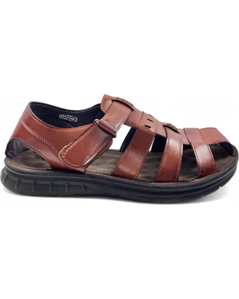 TIMBOS SANDALIA CERRADA DE HOMBRE CAMEL 131557 MARRóN
