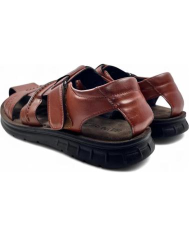 TIMBOS SANDALIA CERRADA DE HOMBRE CAMEL 131557 MARRóN