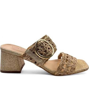 TIMBOS HEELED SANDAL MODEL 131441 BEIGE BEIGE