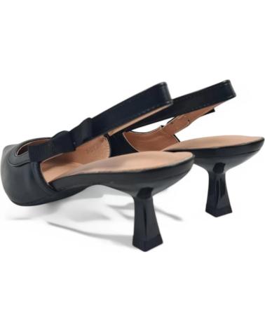 TIMBOS SLINGBACK HEEL SANDAL MODEL 131100 BLACK NEGRO