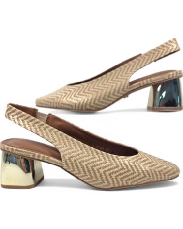 TIMBOS TACON DESTALONADO MUJER 131094 BEIGE