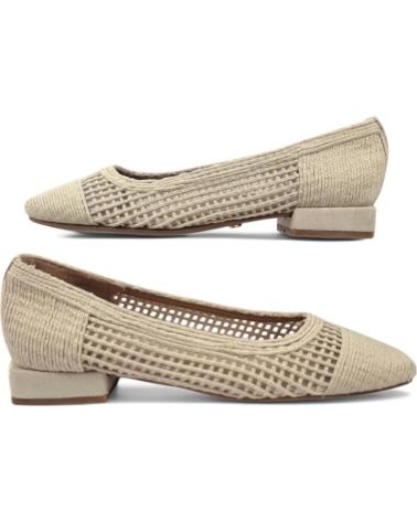 TIMBOS MANOLETINA PLANA DE MUJER 131077 BEIGE