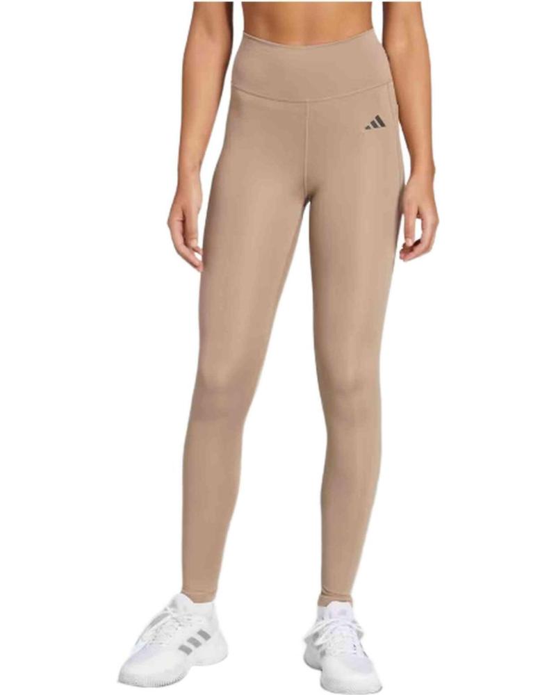 ADIDAS LEGGINGS OPT ESSENTIALS ST 1-1 JW7644 FÜR DAMEN - BRAUN NAN