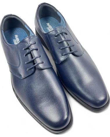 TIMBOS ZAPATO DE VESTIR CON CORDONES 130273 AZUL MARINO AZUL