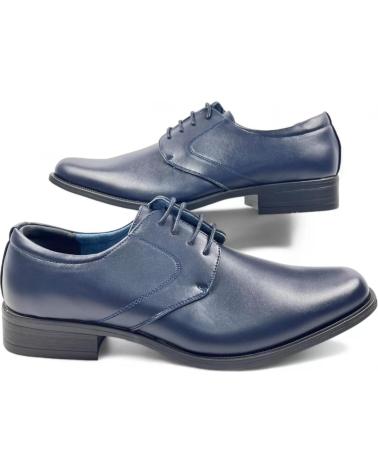 TIMBOS ZAPATO DE VESTIR CON CORDONES 130273 AZUL MARINO AZUL