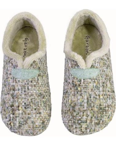 GARZON 15700 594 ZAPATILLAS DE CASA DE MUJER VERDE CLARO