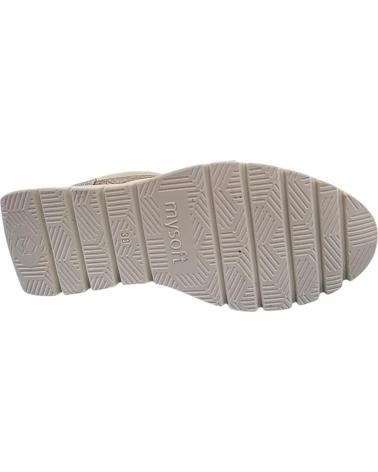 MYSOFT ZAPATOS MUJER 25M622 BEIGE VARIOS COLORES