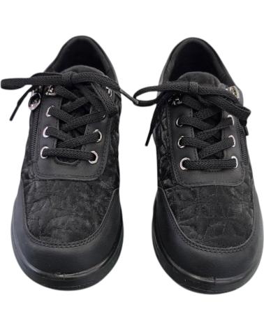 MYSOFT ZAPATOS 25M651 NEGRO CORDONES VARIOS COLORES