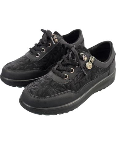 MYSOFT ZAPATOS 25M651 NEGRO CORDONES VARIOS COLORES