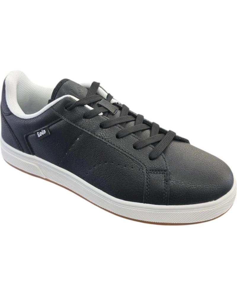 LOIS JEANS ZAPATILLA BASICA TENIS DE CABALLERO LOIS NEGRO