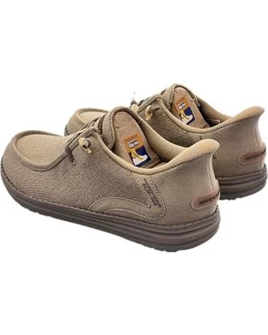 Nauticos-De-Hombre-SKECHERS-MELSON-CORONADO-MARRóN