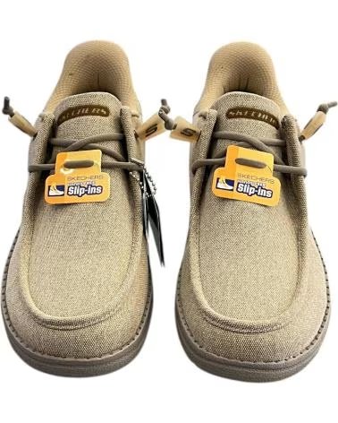 Nauticos-De-Hombre-SKECHERS-MELSON-CORONADO-MARRóN