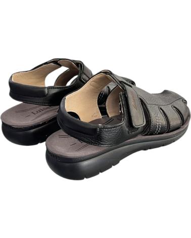 LUISETTI SANDALIA PIEL 34118NA NAPA NEGRO VARIOS COLORES