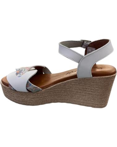 FANNY VALERO SANDALIA CUNA 218 BLANCO VARIOS COLORES