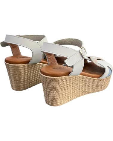 FANNY VALERO SANDALIA CUNA 218 BLANCO VARIOS COLORES