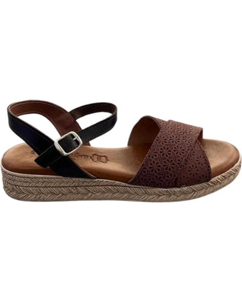 FANNY VALERO SANDALIA 410 MARRON VARIOS COLORES