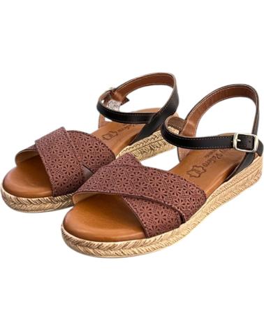 FANNY VALERO SANDALIA 410 MARRON VARIOS COLORES