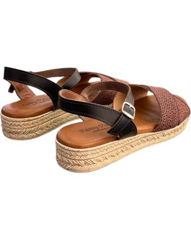 FANNY VALERO SANDALIA 410 MARRON VARIOS COLORES