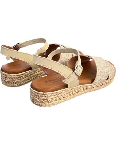 FANNY VALERO SANDALIA 412 BEIGE VARIOS COLORES