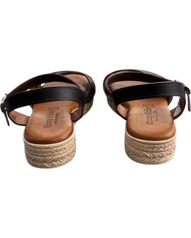 FANNY VALERO SANDALIA PIEL 419 MARRON VARIOS COLORES