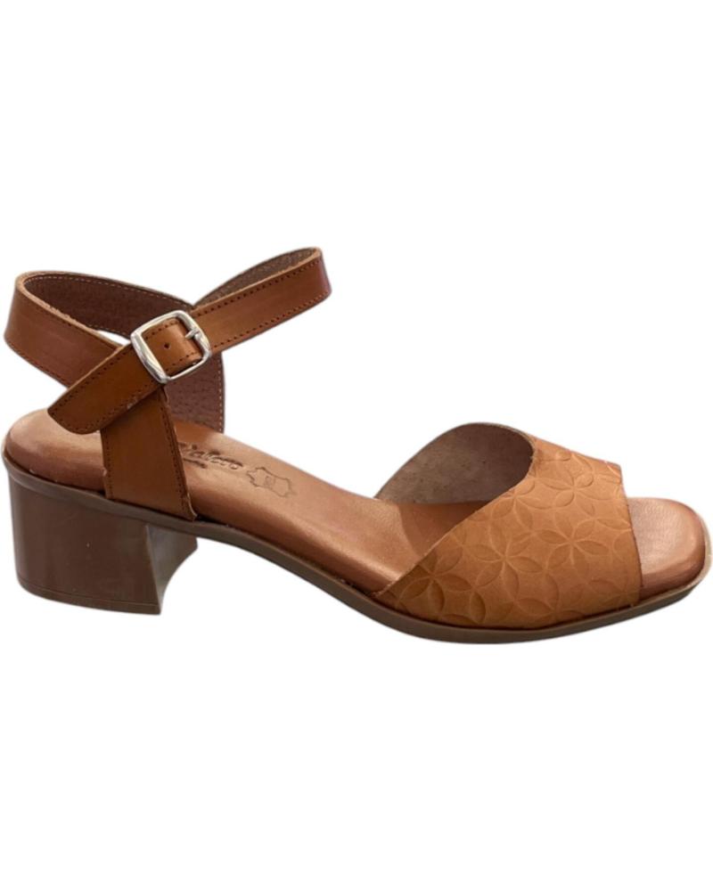 FANNY VALERO SANDALIAS TACON 234 CANELA VARIOS COLORES