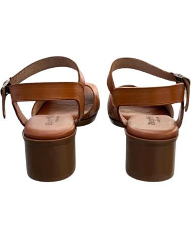 FANNY VALERO SANDALIAS TACON 234 CANELA VARIOS COLORES