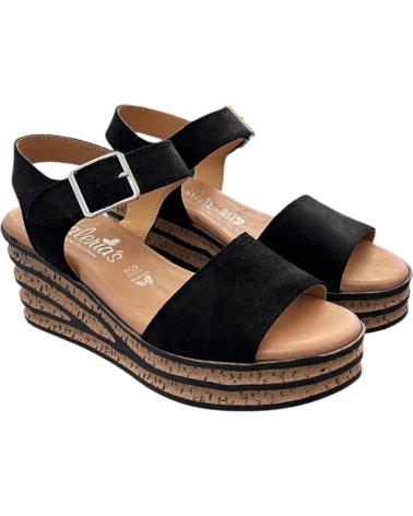 VALERIAS SANDALIA CUNA VALERIA´S 1963 NEGRO VARIOS COLORES