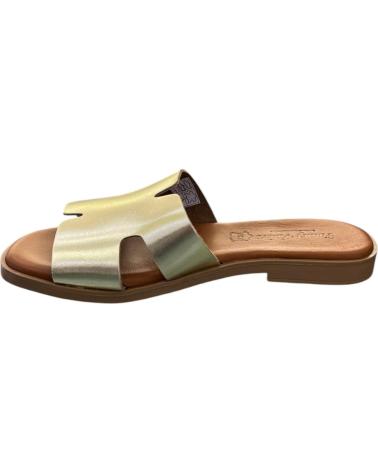 FANNY VALERO ZUECOS PLANOS 240 ORO VARIOS COLORES