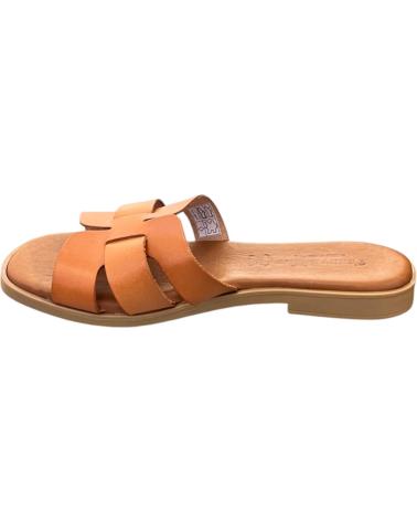 FANNY VALERO ZUECOS PLANOS 246 CANELA VARIOS COLORES